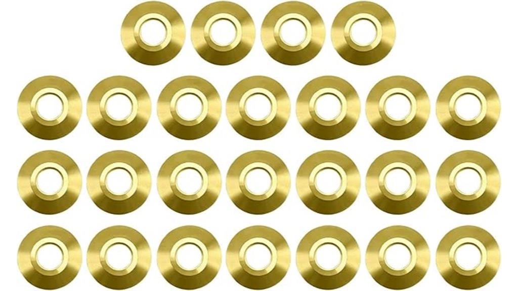 25 pack pool cover collars