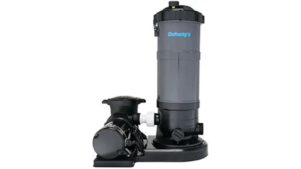 above ground pool filtration system