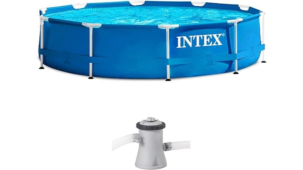 above ground pool set