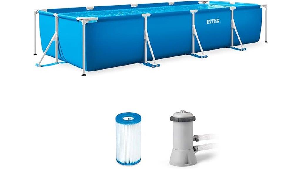 above ground pool set