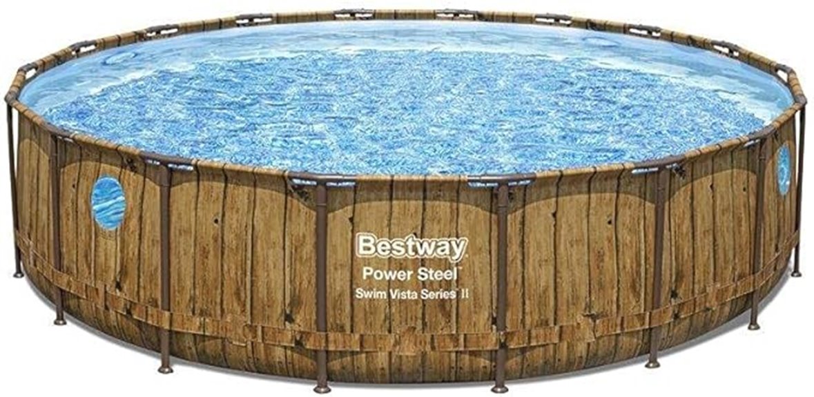 above ground pool set