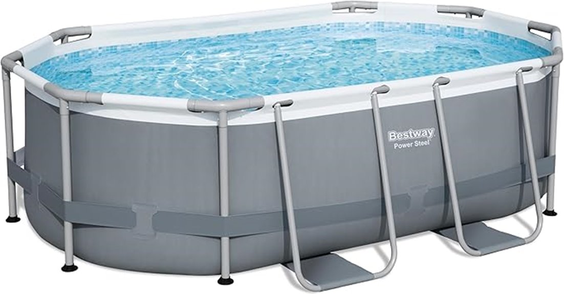 above ground pool set