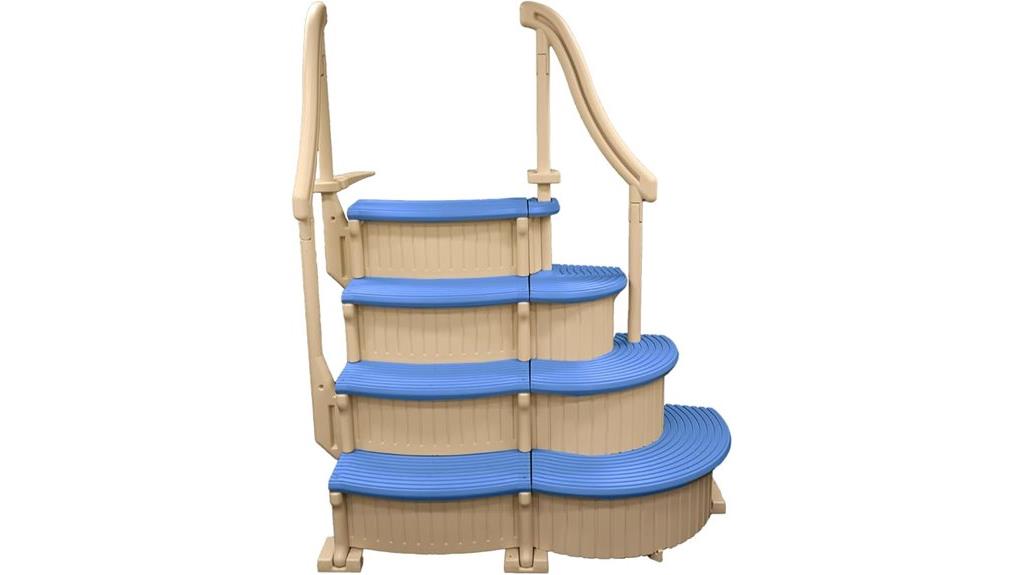 above ground pool step