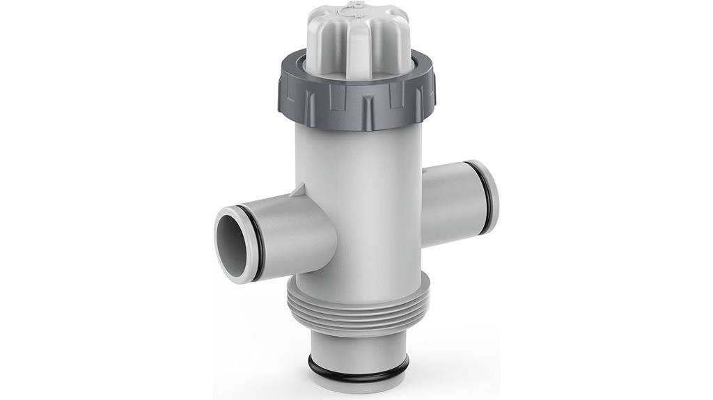 above ground pool valve