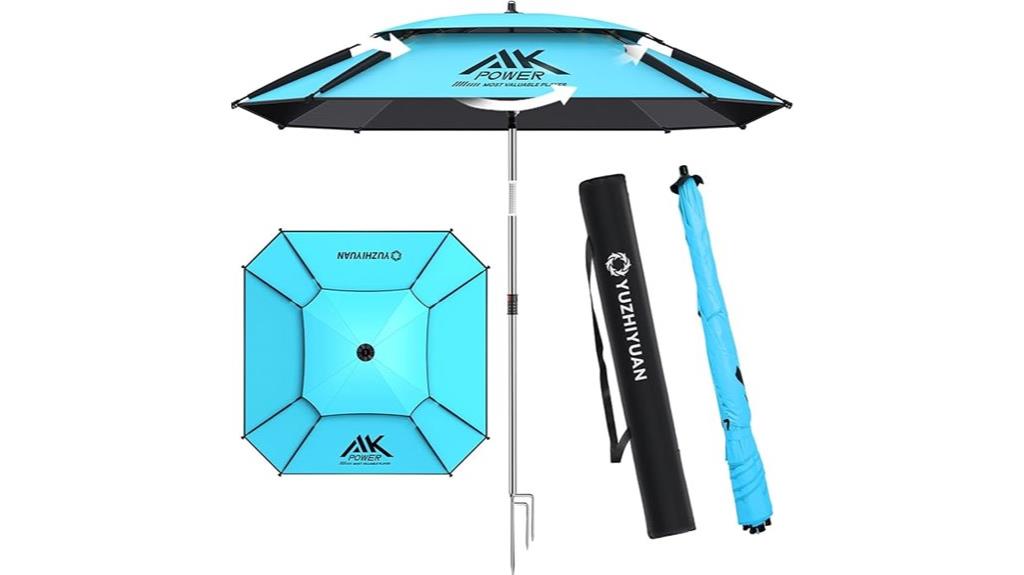 adjustable sun protection umbrella