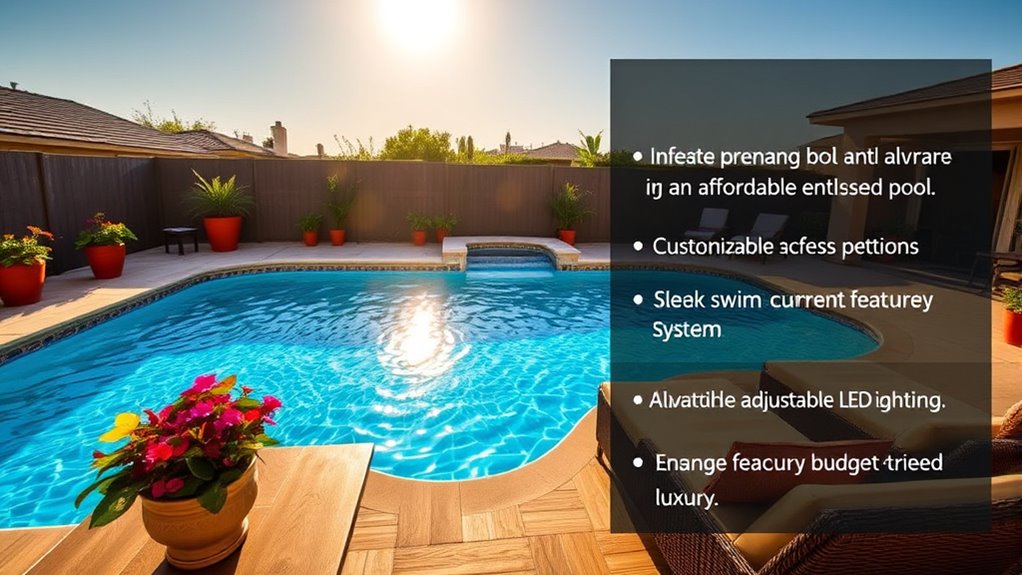 affordable pool customization options