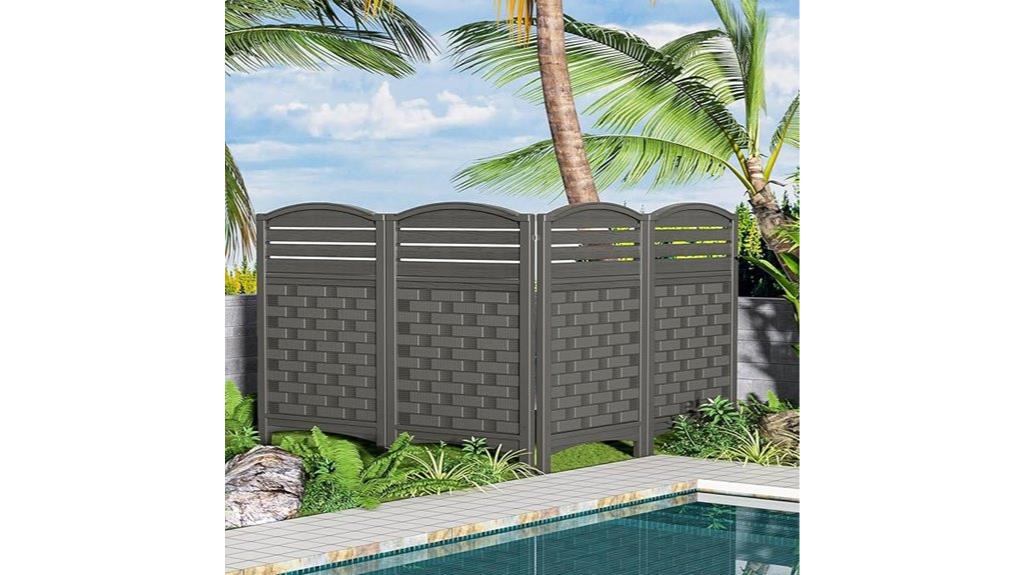 air conditioner privacy screen