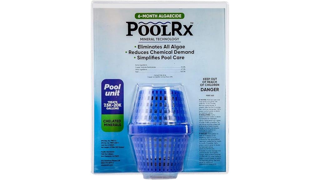 algaecide for large pools