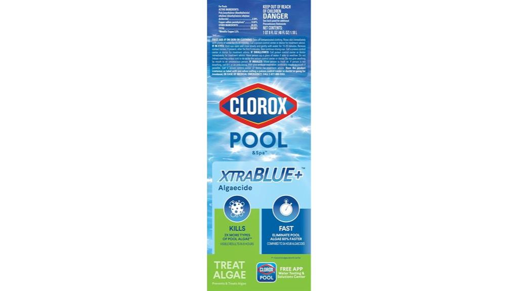 algaecide for swimming pools