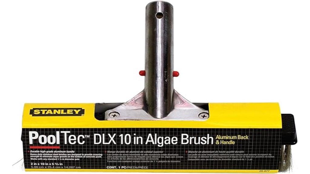 aluminum swimming pool brush