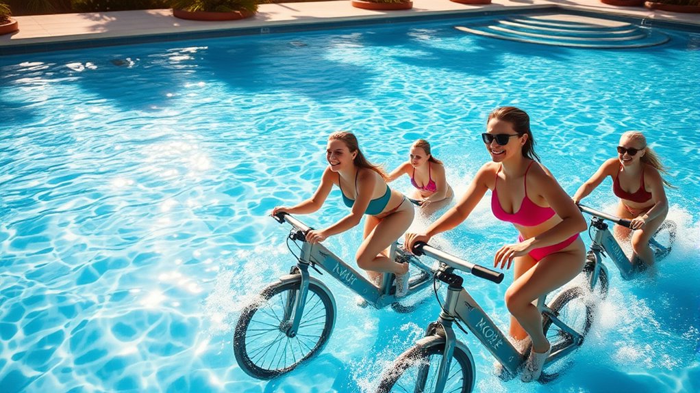 aqua biking health advantages