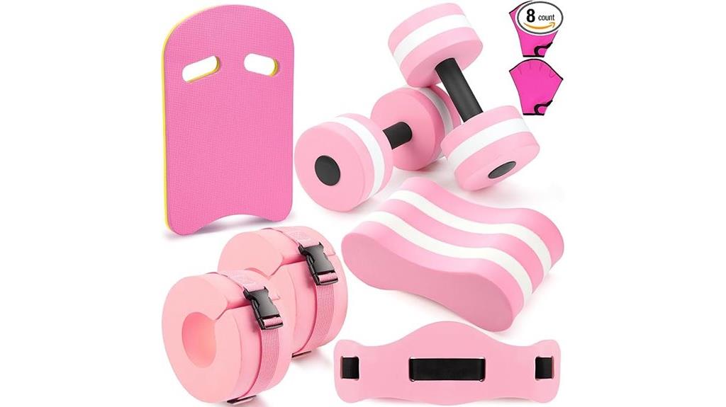aquatic fitness equipment set
