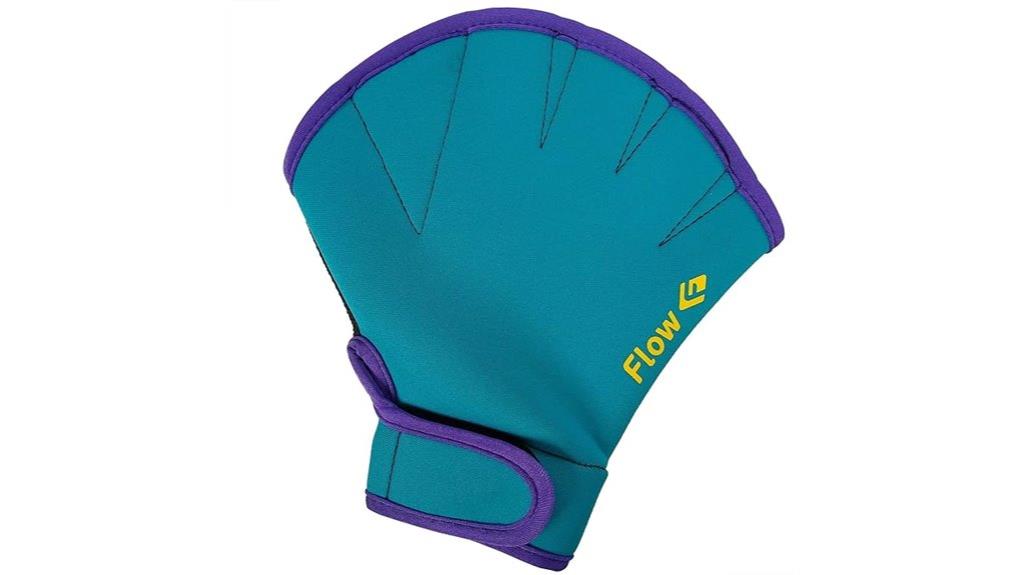 aquatic fitness resistance gloves