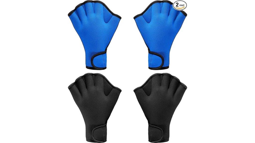 aquatic training swimming gloves