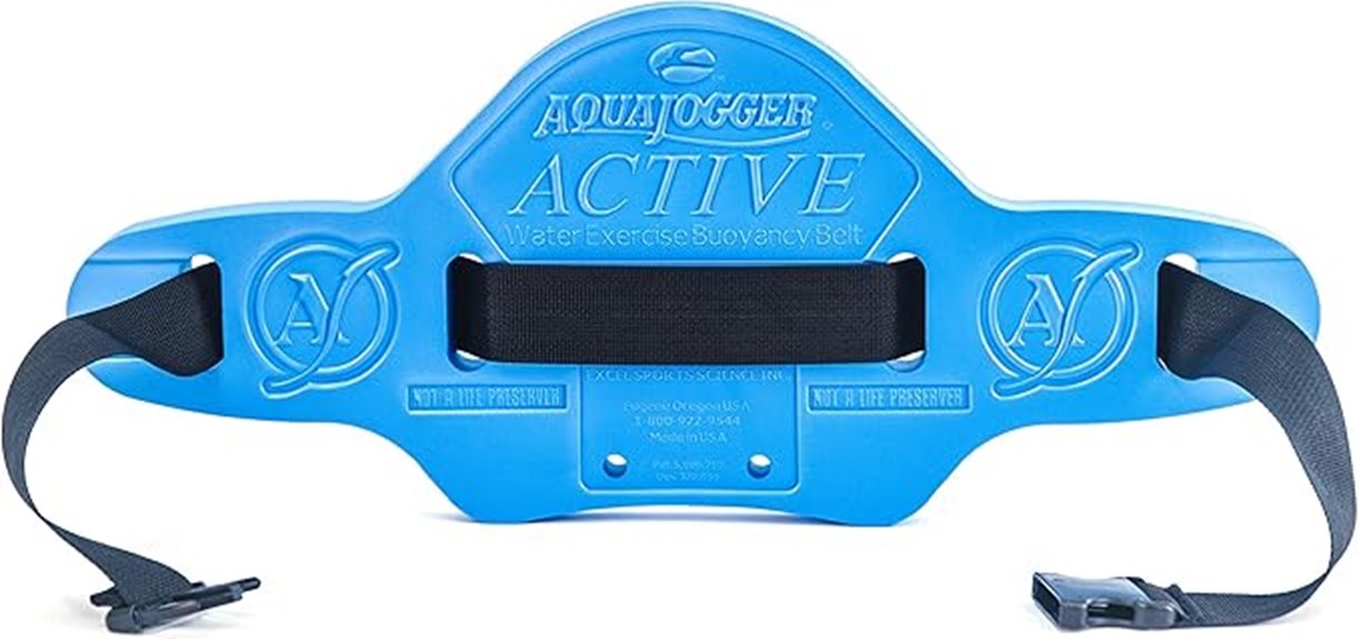 aquatic workout support belt