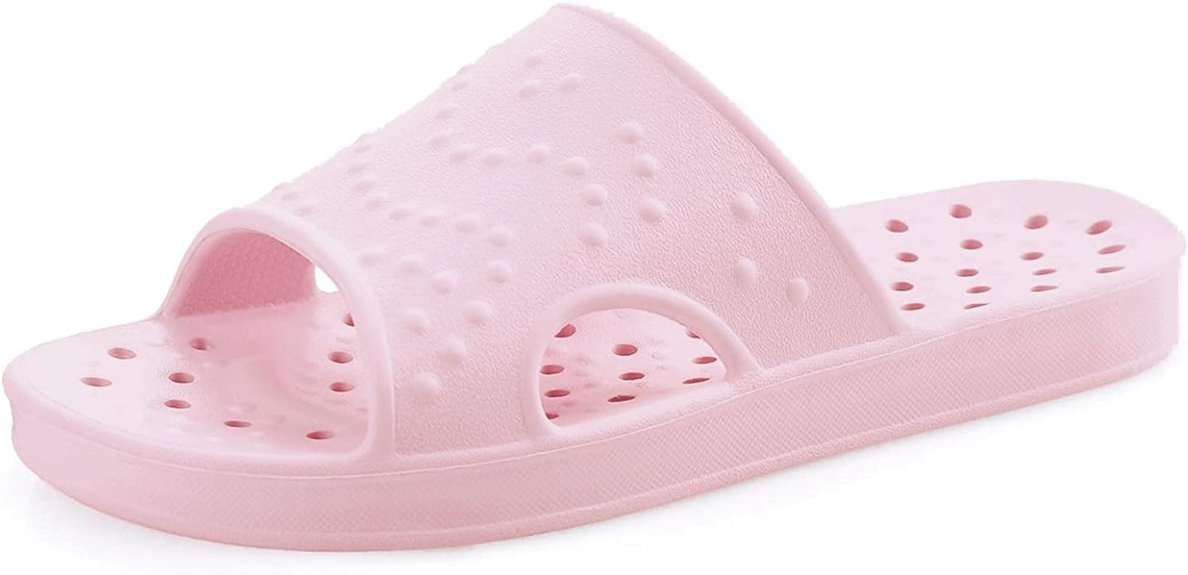 arch supported women s shower shoes