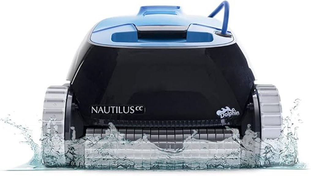 automatic robotic pool cleaner