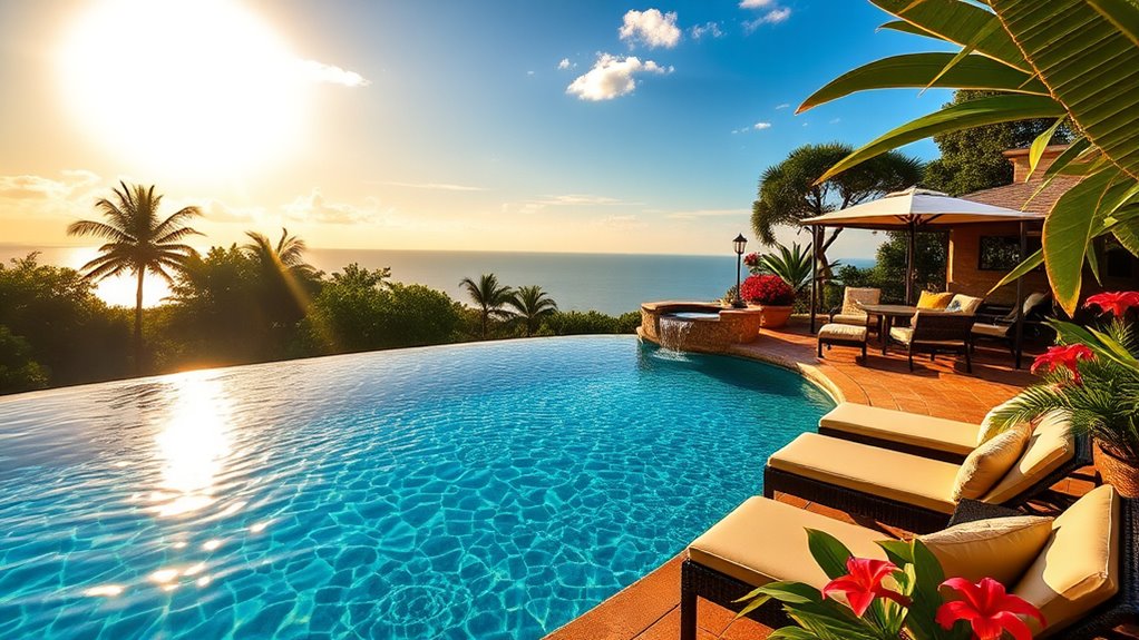 backyard infinity pool designs