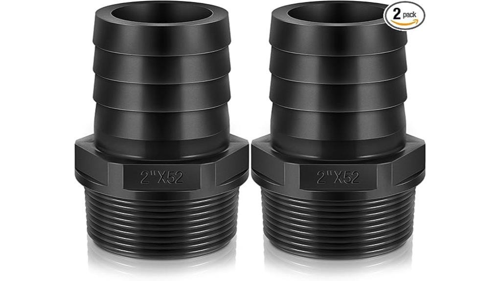 barbed hose fittings adapter