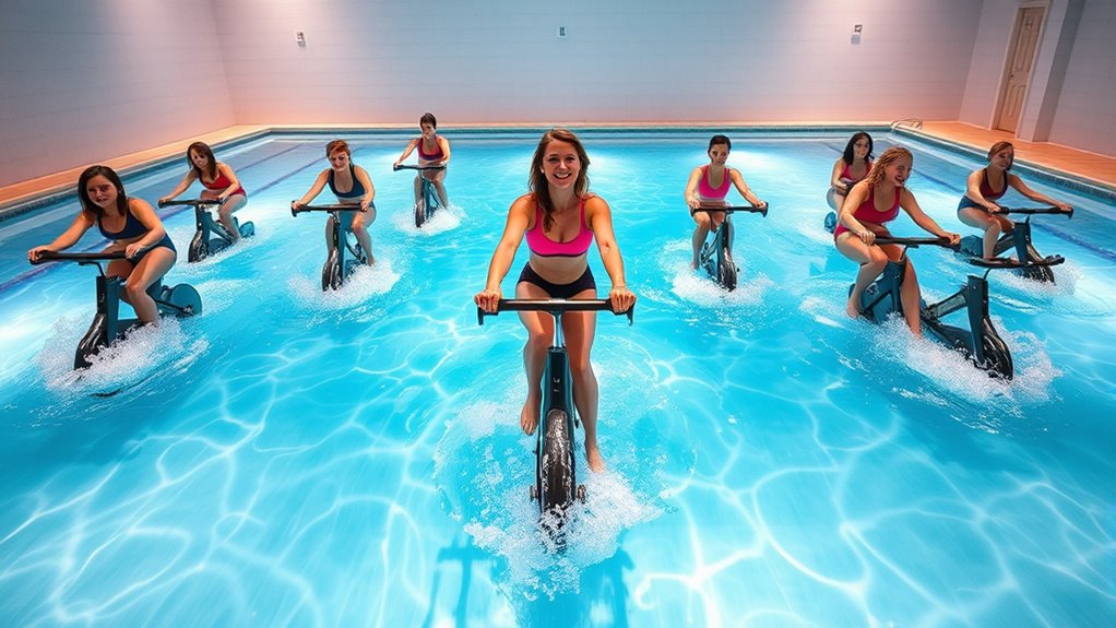 begin aqua biking journey