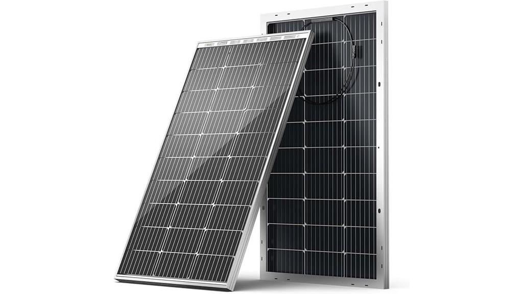 bifacial 100w off grid solar