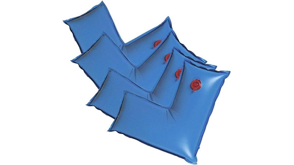 blue corner pool weights
