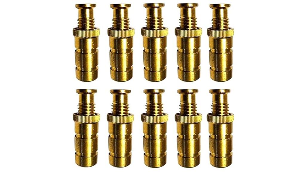 brass pool cover anchors