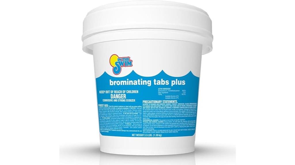 bromine sanitizer for pools