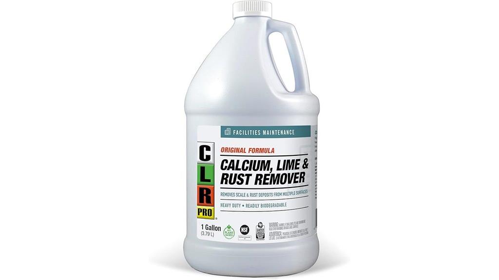 calcium lime rust remover