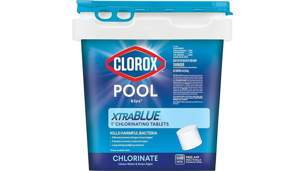 chlorinating tablets for pools