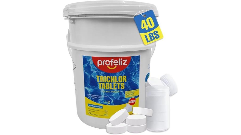 chlorine tablets for pools