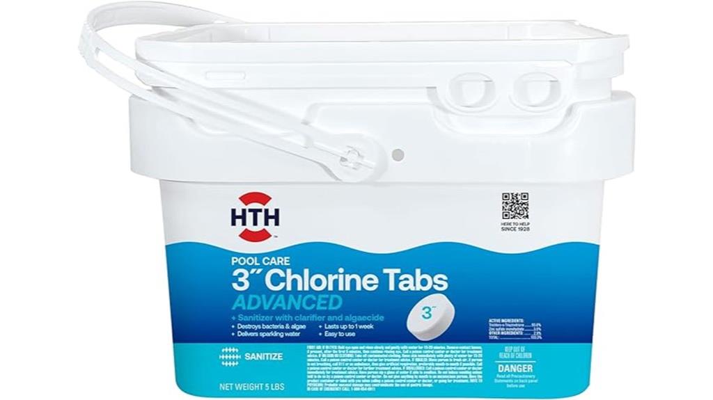 chlorine tablets for pools