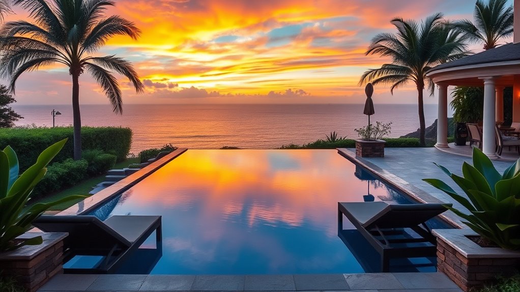 choosing backyard infinity pools