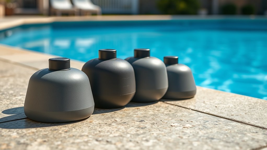 choosing pool cover weights