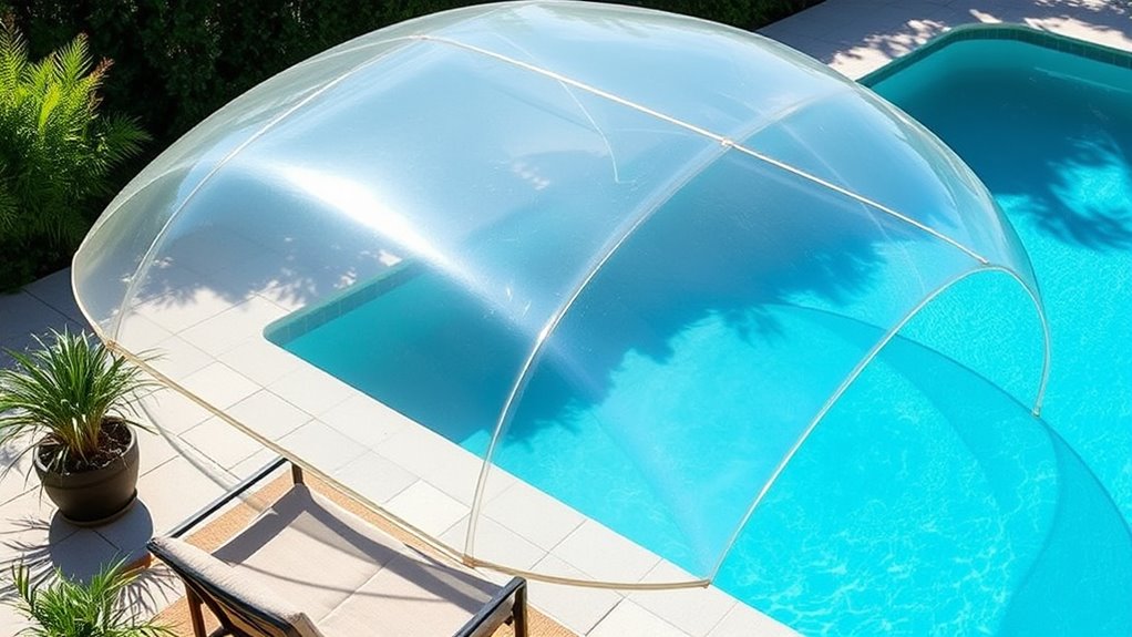 choosing pool dome covers