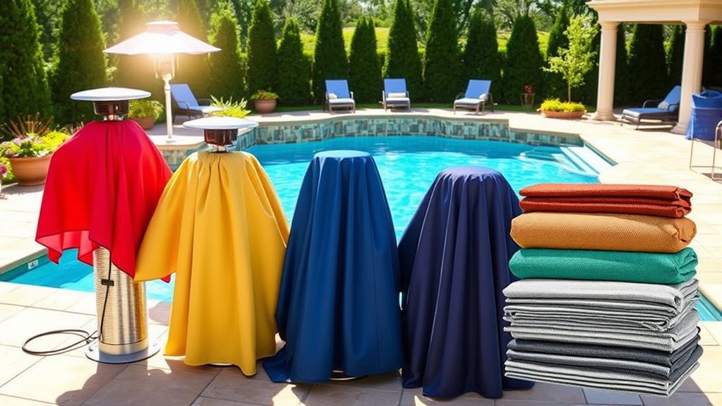 choosing pool heater covers
