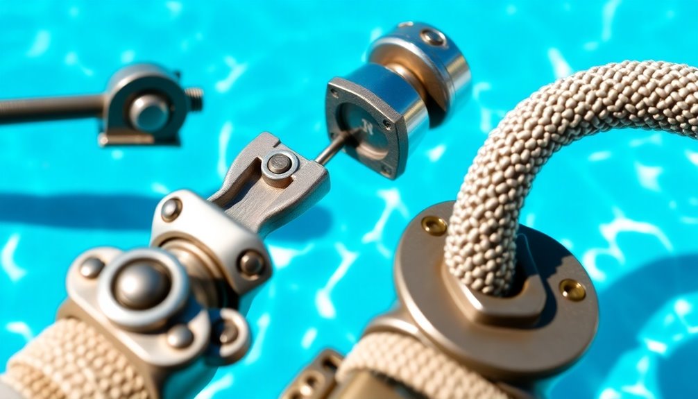 choosing pool liner locks