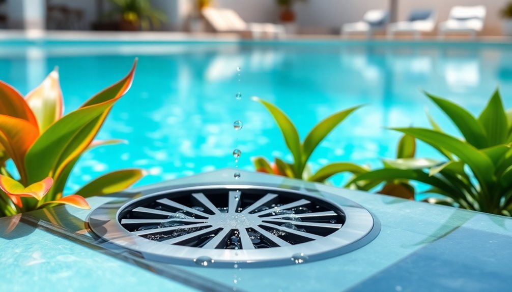choosing pool overflow drains