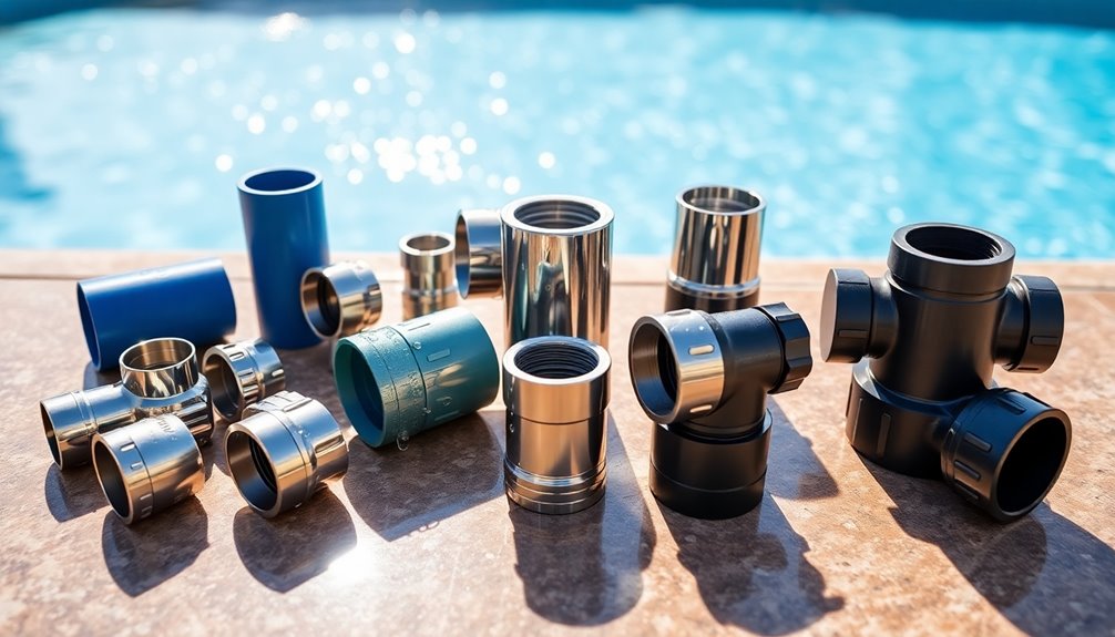 choosing pool pipe fittings