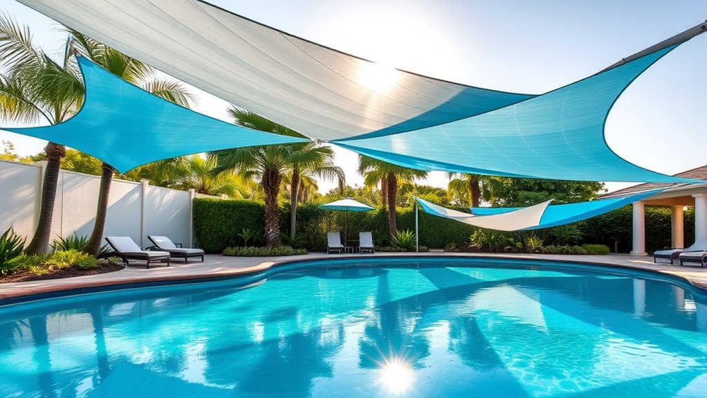 choosing pool shade sails
