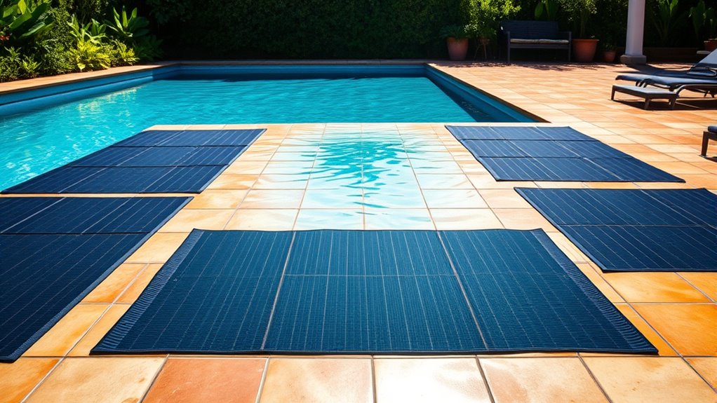 choosing pool solar mats
