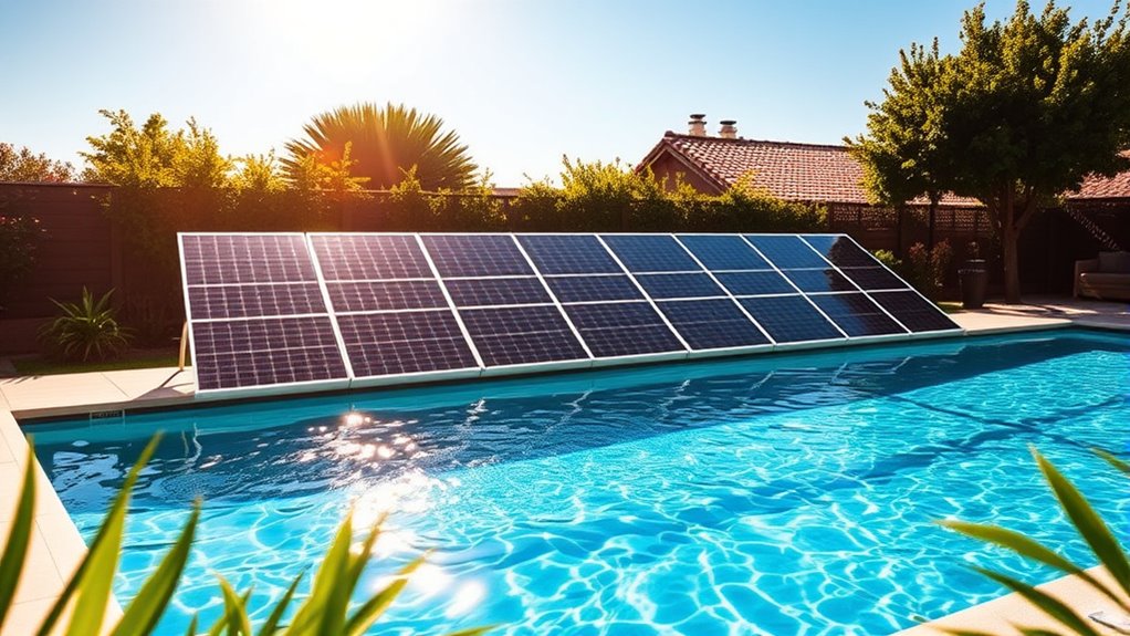 choosing pool solar panels
