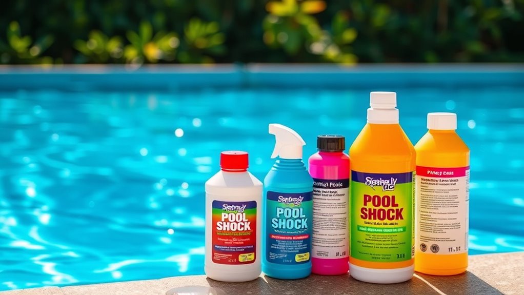choosing the right pool shock