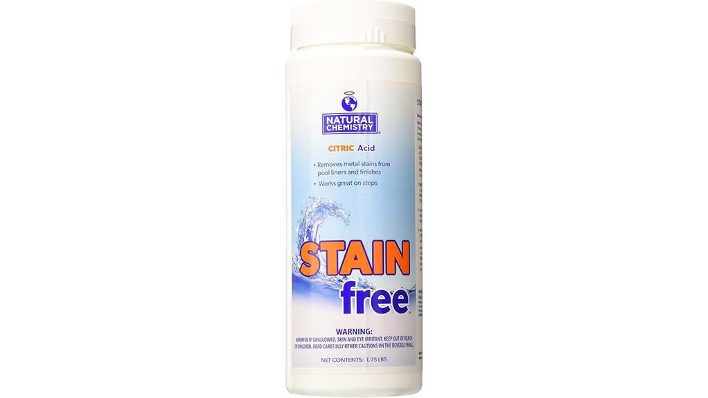citric acid for pools