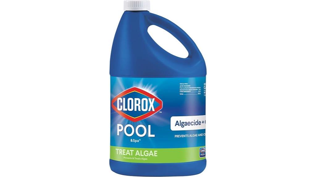 clorox pool algaecide clarifier