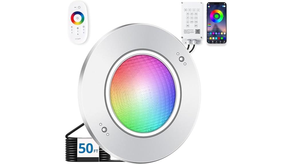 color changing pool lights