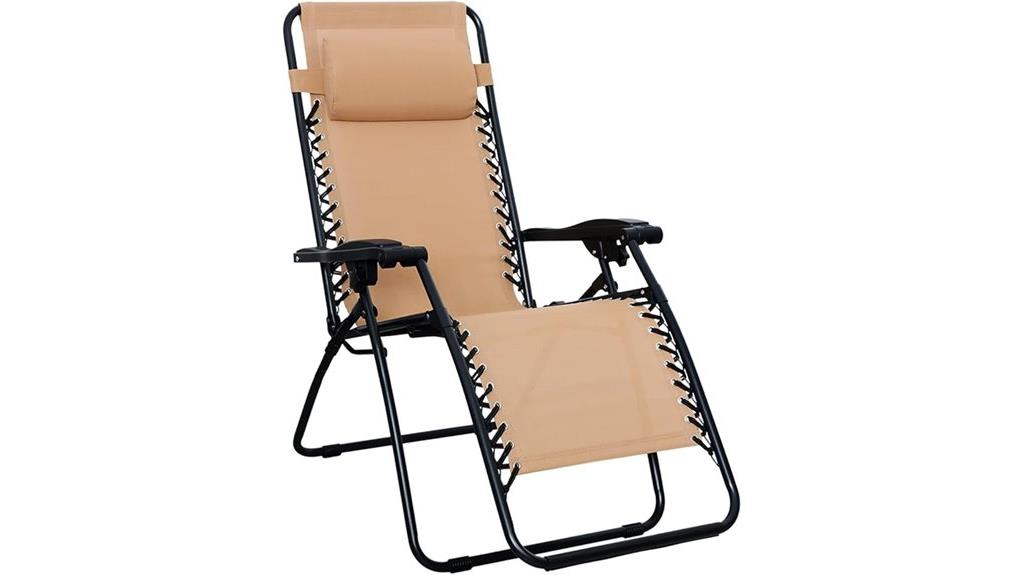 comfortable outdoor lounge chair