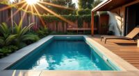 compact backyard swimming options