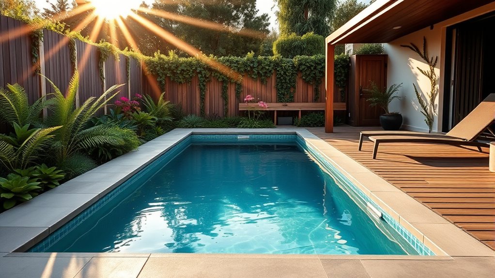 compact backyard swimming options
