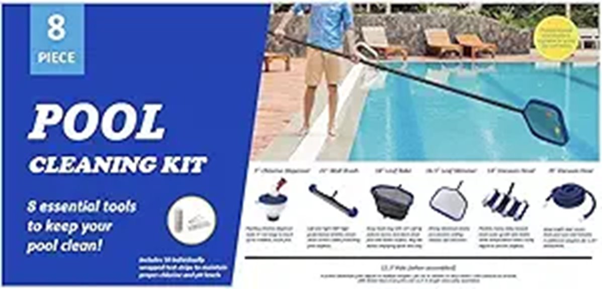 complete pool maintenance set